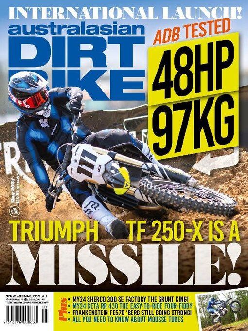 Title details for Australasian Dirt Bike Magazine by Citrus Media Digital Pty Ltd. - Available